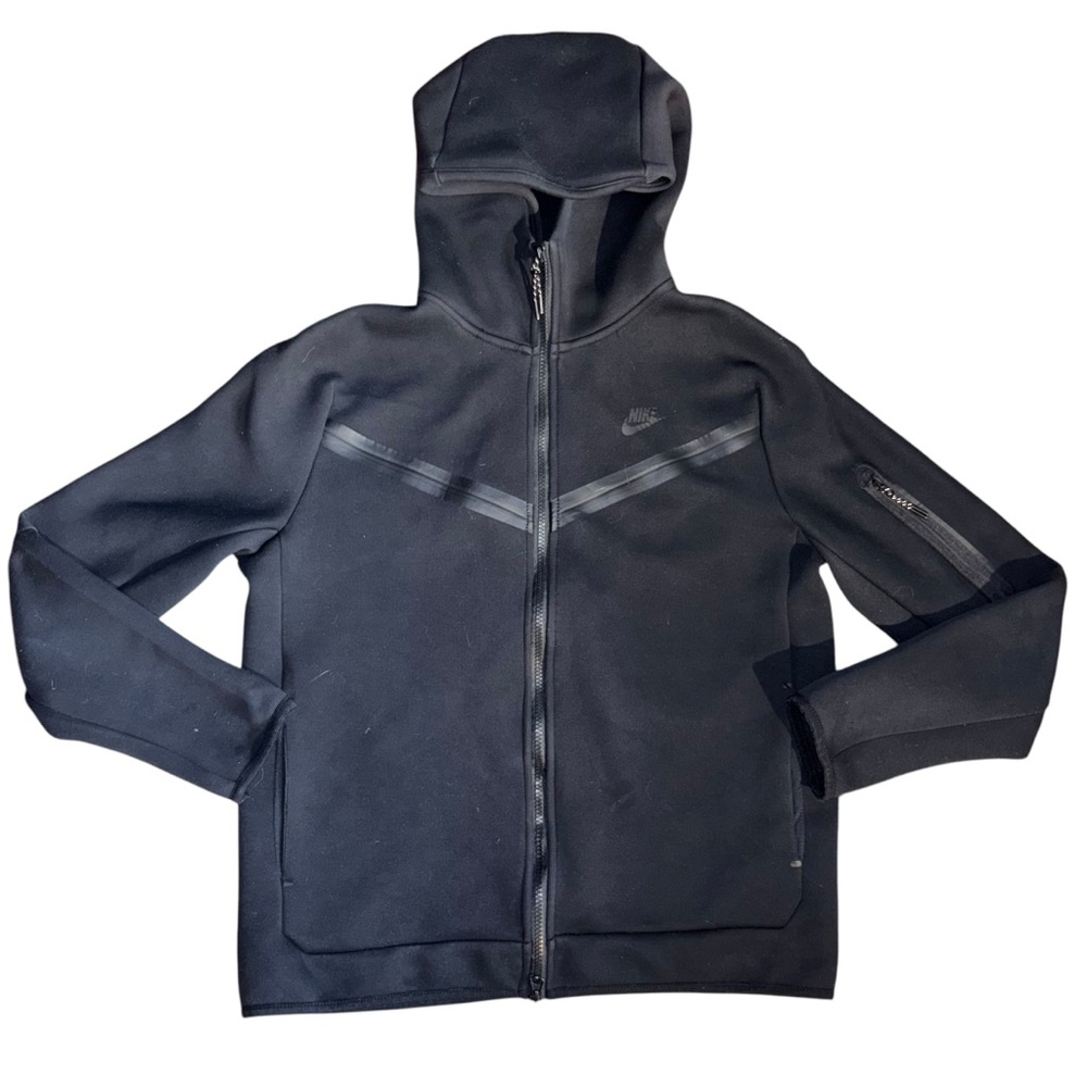 Nike Tech Zip Up Hoodie Black
